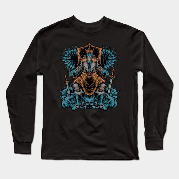 King Of Bleach Long Sleeve T-Shirt by phsycartwork